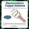Confezione da 1/4 di Antenna da Giardinaggio in Rame per Elettrocoltura - Filo di Rame Puro, Picchetti da Giardino in Rame per Coltivare Piante (12 pollici)