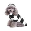 Verwandlung Hunde Overall mit Hut Set Weihnachten Hunde Pullover Winter Cosplay Party Kleine Hunde Pullover