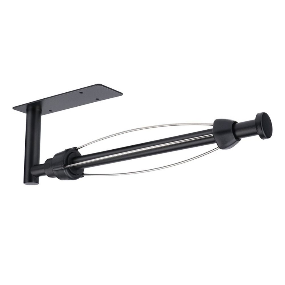 Stainless Steel Paper Roll Holder Adhesive Mount No-Drill Paper Towel Holder Wall Mounted Punch-free Kitchen Organizer