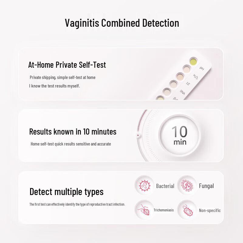 YUWELL Vaginitis 6-in-1 Combined Detection Kit