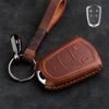 Leather Car Key Fob Case Cover Bag For Cadillac CT6 CTS XTS XT5 ATS SRX