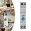 Smart WIFI DIN Smart Switch 1P40A With Metering For Tuya Remote Control Home Circuit Breaker With Metering Breaker Security Protect TuyaAPP