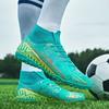 35-47 Unisex Football Boots High-size Football Shoes Short Nail Game Training Shoes Children Football Boots