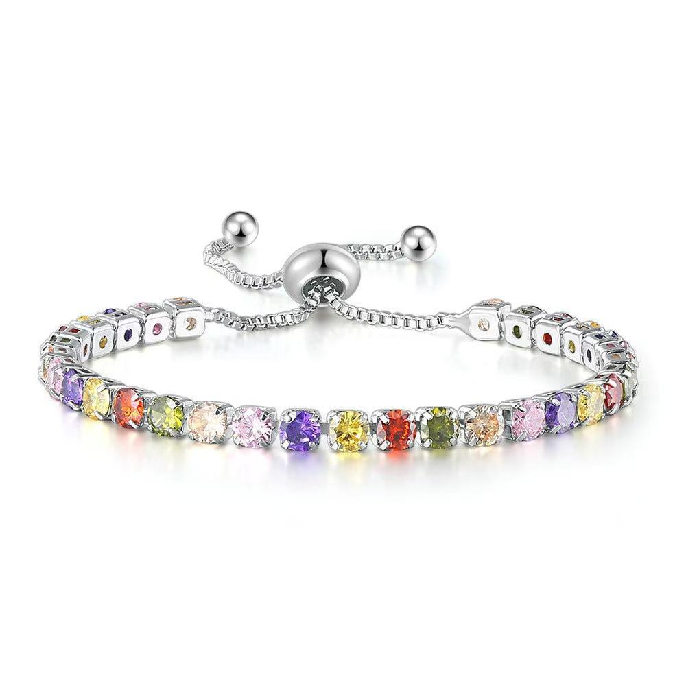 Luxury Zirconia Bracelet for Women Elegant Sparkling Gift