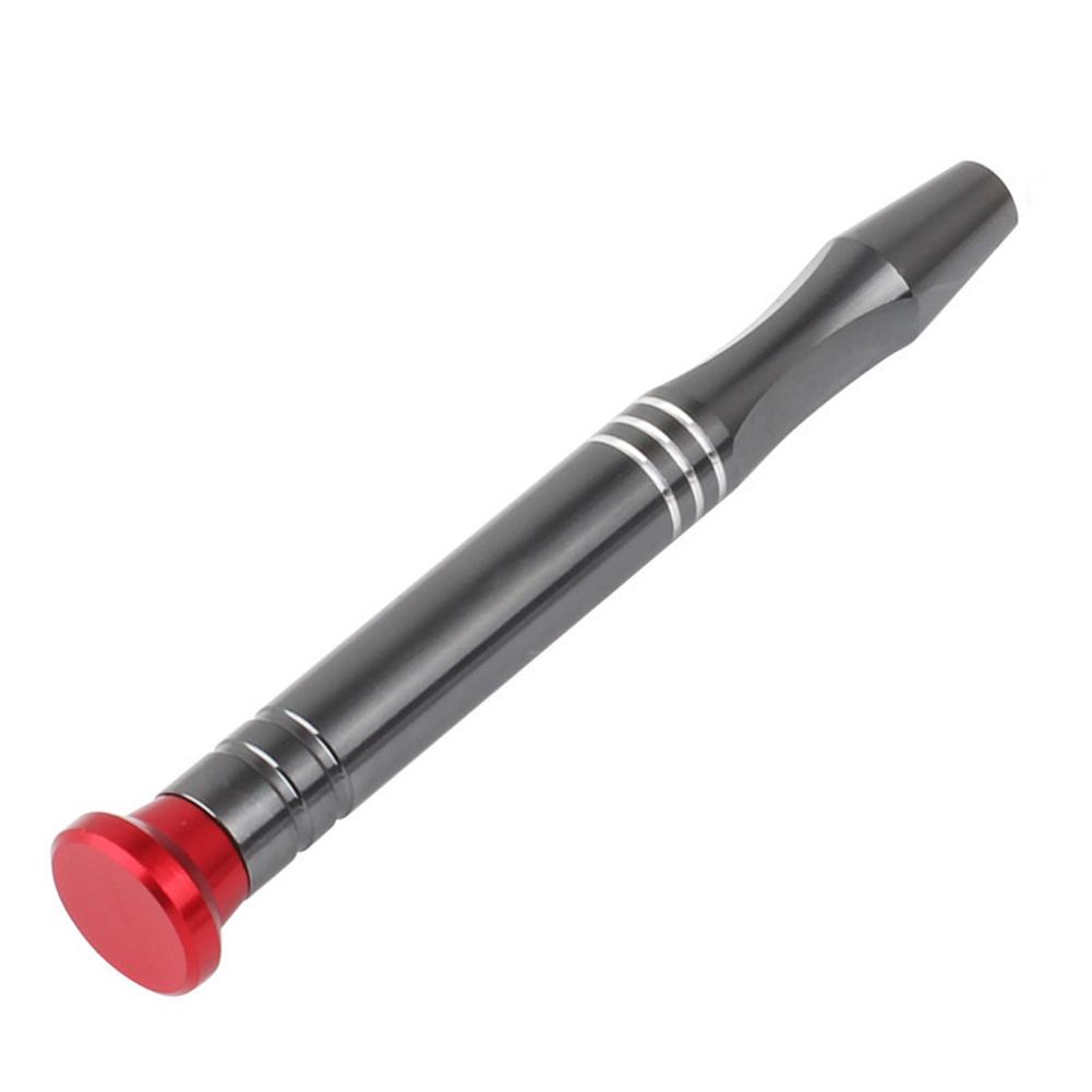 1PC Screwdriver Handle For Precision 4mm Hex Screwdriver Handle Aluminum Alloy Hex Bit Holder For Electronics Repair Hand Tools серый