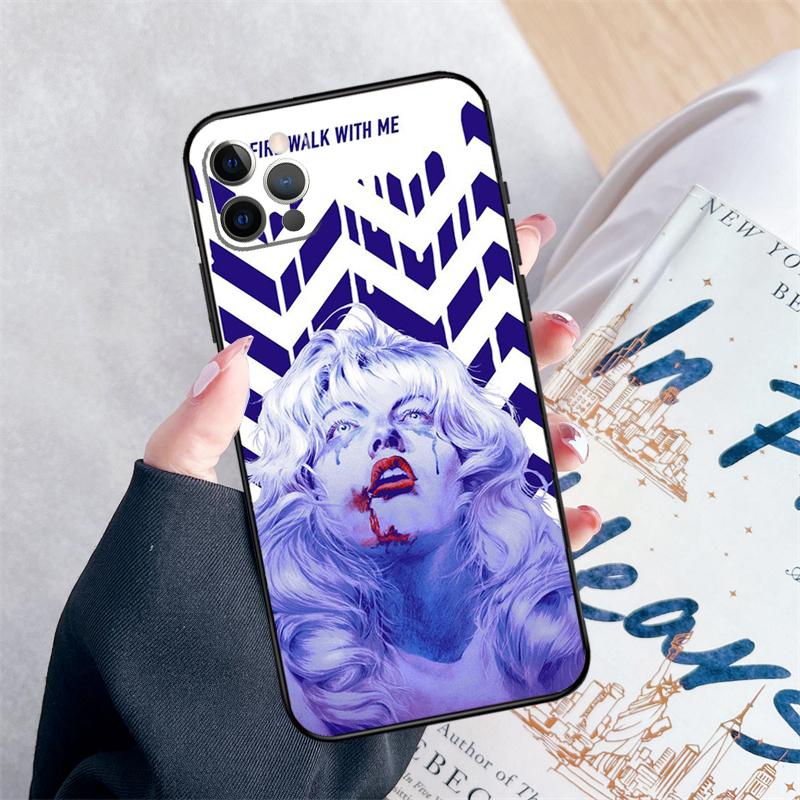 fire walk with me twin peaks Phone Case For iPhone 16 Pro Max 11 12 13 Mini 14 15 Pro Max XR 15 16 Plus 16e Cover Coque