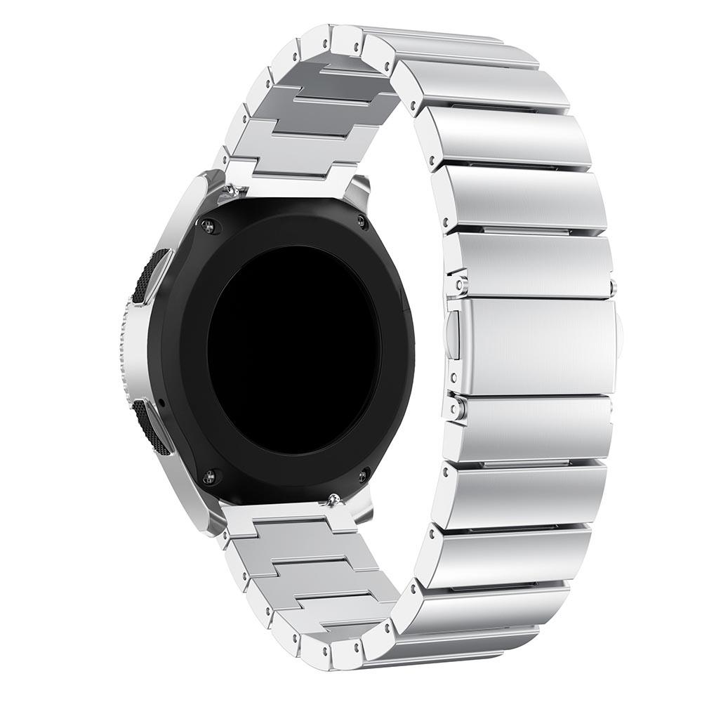 22mm Stainless Steel Watch Band for Samsung Galaxy Watch 46mm,Wrist Strap with Butterfly Buckle