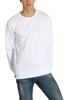 [Print Star] Felpa 8.4oz Pile Girocollo Felpa Leggera 00219-MLCK Bambini Bianco 120cm (equivalente alla taglia giapponese 120)