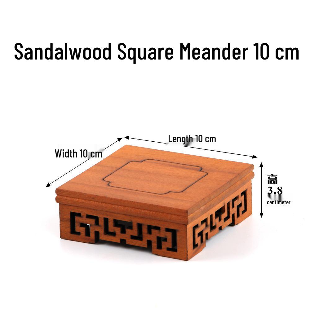 Solid Wood Tea Ceremony Stand for Teapot, Kettle, Vase, Bonsai, Buddha Ornament.