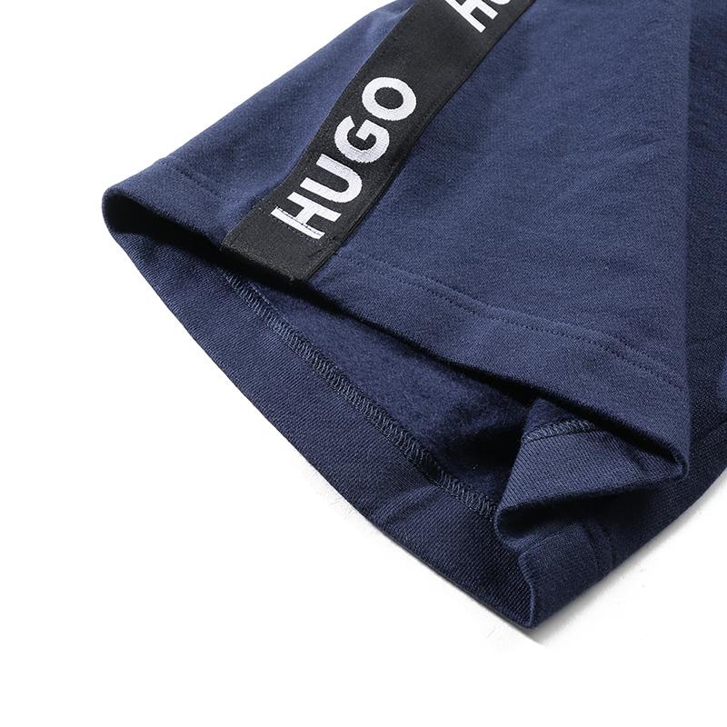 Hugo Logo Tape Drawstring Shorts 50496996-405