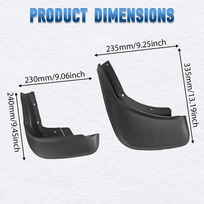Front And Rear Wheel Fenders (4Pcs/set) for Volvo XC60 2013-2017 Car Mudguard Fender Mud Flaps Splash Guards