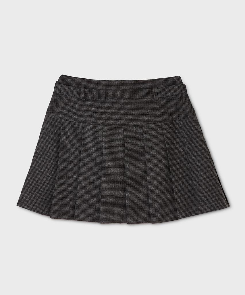 Who.A.U Short Pleats Skirt / Whwhg3821F