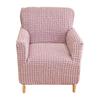 Simple Style Bubble Yarn Elastic Chair Cover, Single Sofa Cover, Full Package Sofa Cover, Coffee Shop High-back Sofa Chair Cover