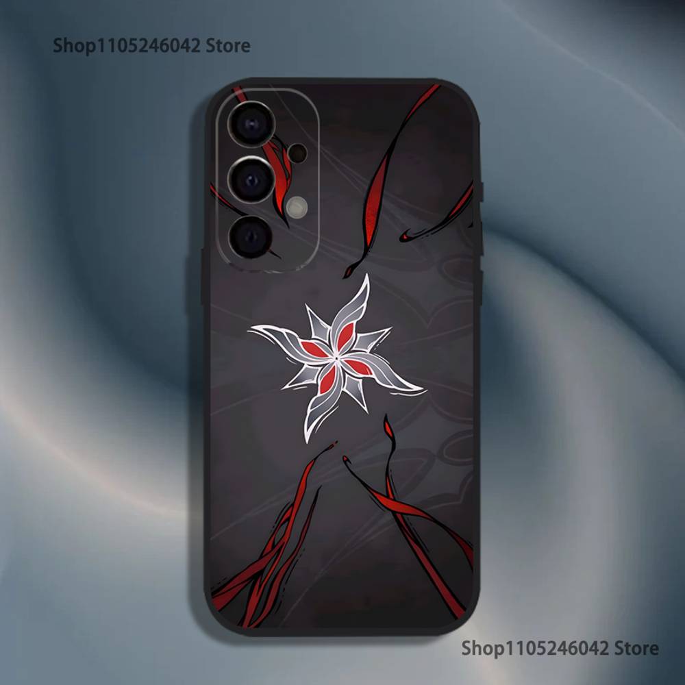 G-Genshin Impact Arlecchino For Samsung Phone Case S25,S24,S21,S22,S23,S30,Ultra,S20,Plus,Fe,Lite,5G Black Cover