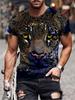 Vintage Animal Eagle 3D Printed Men's T Shirts Casual Short Sleeve Tee Shirt Fashion Outfits Streetwear O Neck Oversized Tops