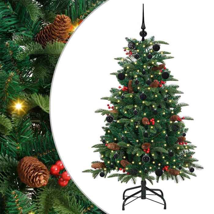 Exclusive House - Artificial Christmas Tree Green 150 Cm PVC, Metal and Plastic