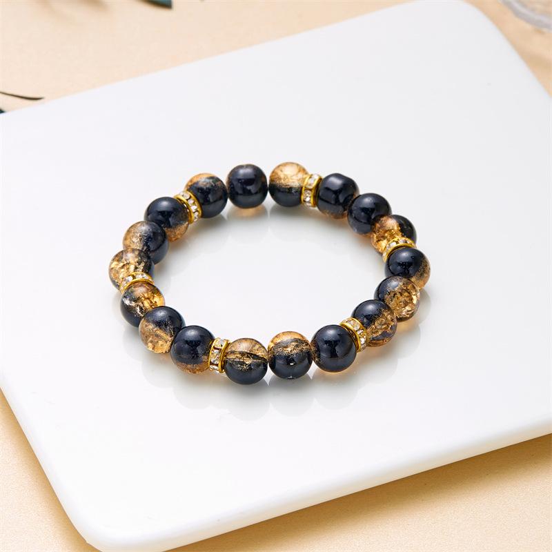 Crystal Elastic Bracelet Colorful Crystal Beads Bracelets for Women Girls Fashion Jewelry Gifts