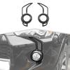 2pcs Front Fog Light Decor Frame Cover Trim Bezels For 4Runner 14+ SR5/ TRD Pro