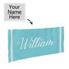 Personalized Striped Beach Towel Custom Name/Logo Oversized Microfiber Towel Summer Party Gift for Beach Swimming Bath Sports