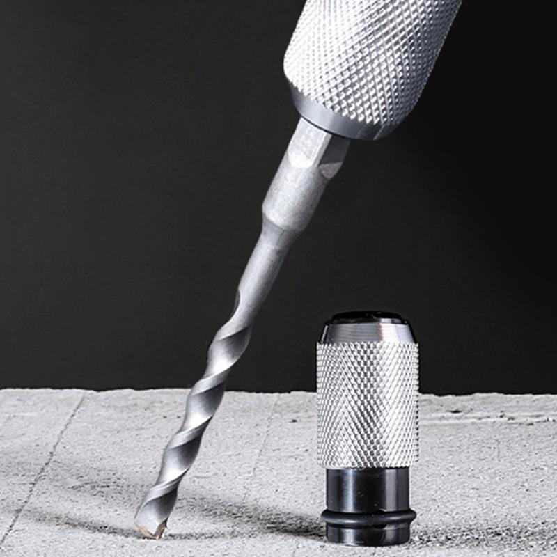 Quick To Change Impact Wrench Adapter Set Including Square Shank Drill Bit and Buffer Function for Smooth Operation