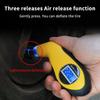 Car Tire Digital Barometer LCD Electronic Tester Digital Tyre Air Pressure Gauge Yellow Tire Manometer Barometers Tester Tool