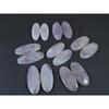 196Cts. Natural Pink Kunzite Matched Pair Oval Cabochon Gemstone 7 Pair Lot C-403