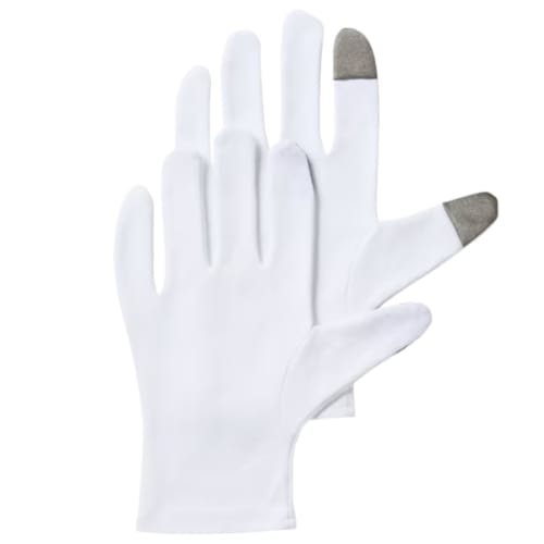 Eucerin Hand Guard Touch, 2-Pack, One Size Fits All, Touchscreen Compatible Gloves, Sleeping Hand Care