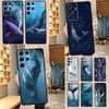 Schöne Blauwal Malerei Handyhülle Für Samsung Galaxy S22 S23 S21 Ultra S20 FE S8 S9 S10 Plus Note 10 20 Ultra Hülle