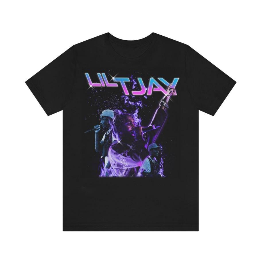 

Lil Tjay Hip Hop Music Gift For Fan Short Sleeve Unisex T-Shirt S-5XL SB103 Unisex T-Shirt XL