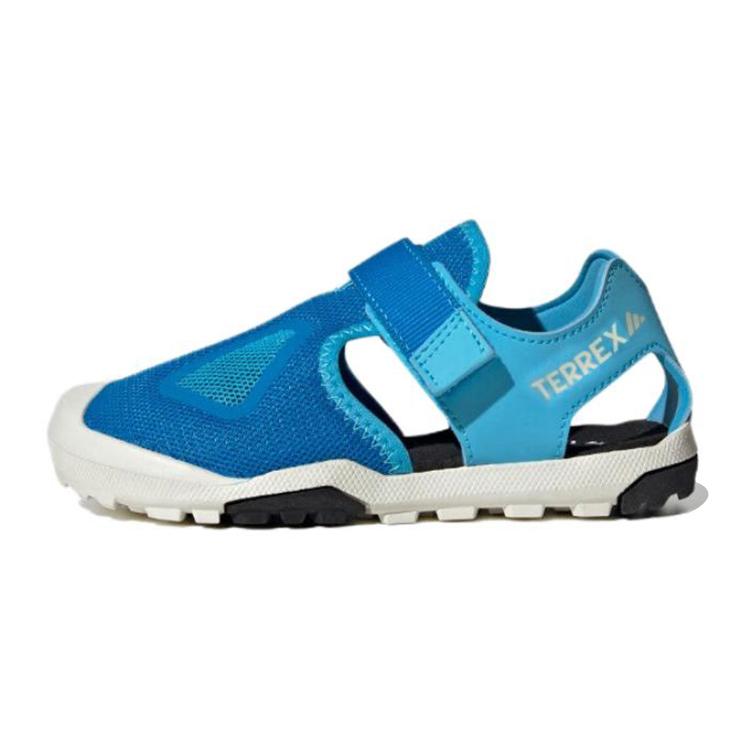 New Adidas Captain Toey Terrex 2 Anti Slip Wear Resistant Children's Sandals Blue Children Aged 3 7 Years Old HQ5836
