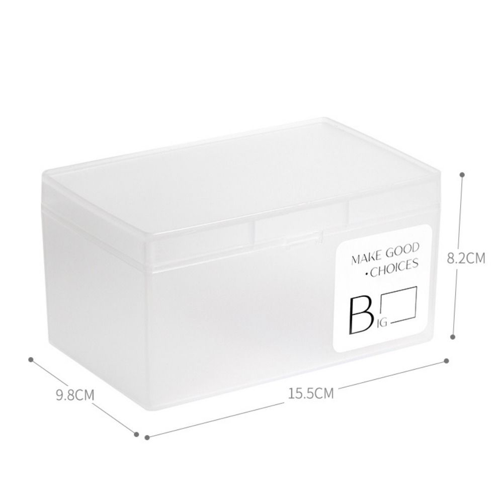 

1 шт. Классификация фотографий Коробка для хранения почтовых открыток Ювелирные изделия Канцелярские принадлежности Контейнер для хранения 03