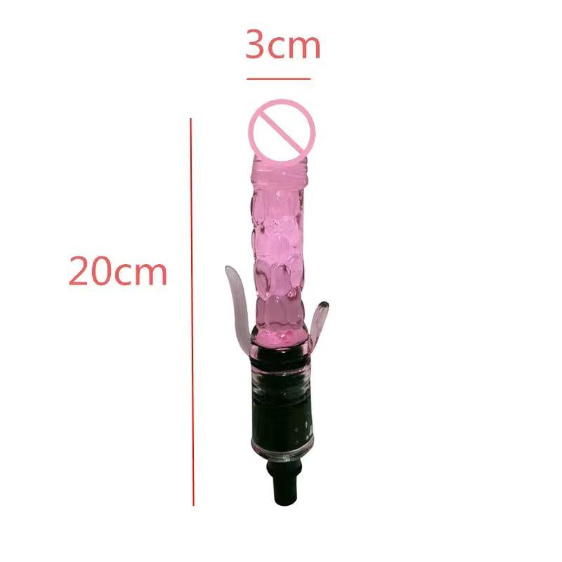 Fascial Gun Dildo Head Vibrator for Erotic Simulation (18~19mm)