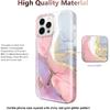 JIAXIUFEN Compatible with iPhone 13 Pro Case Gold Sparkle Glitter Marble Slim Shockproof TPU Soft Rubber Silicone Cover Phone Case for iPhone 13 Pro