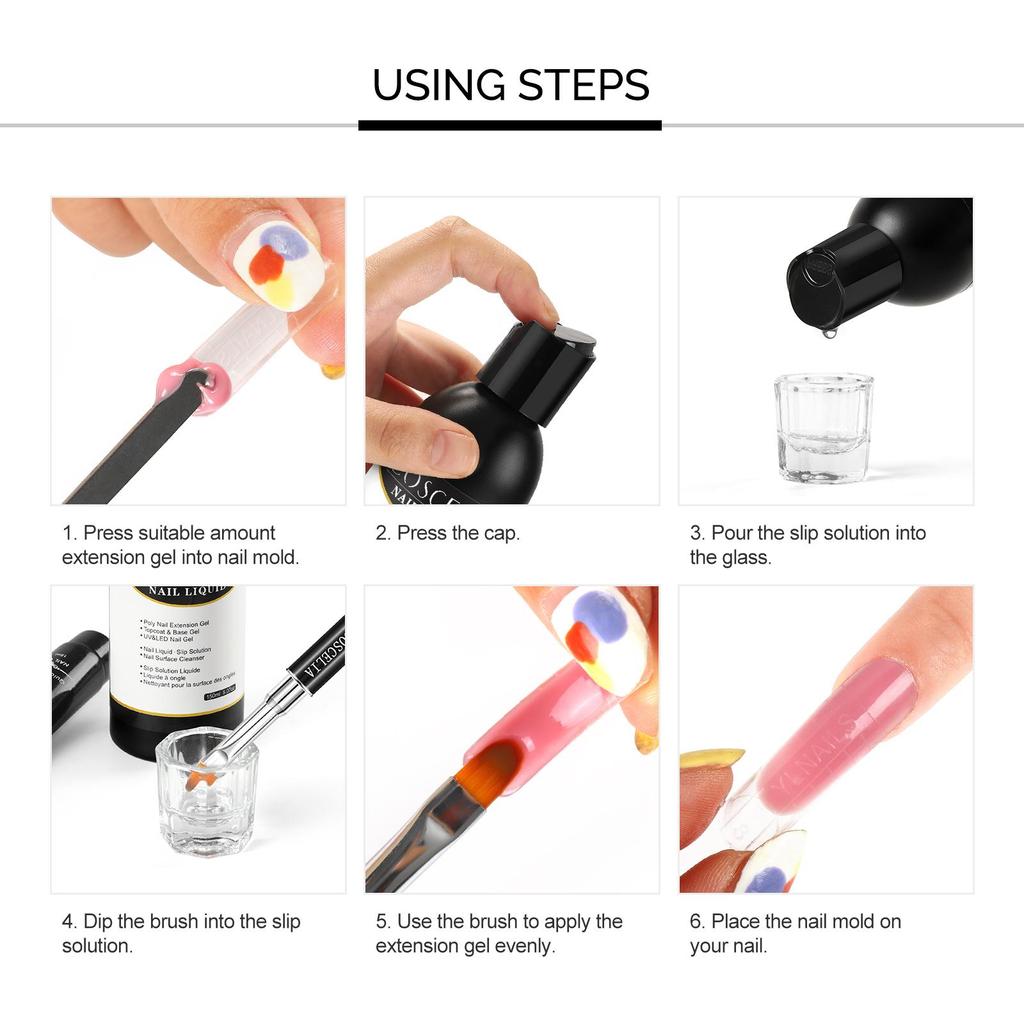 Buy COSCELIA 150ML Acrylic Remover Liquid With Slip Solution For