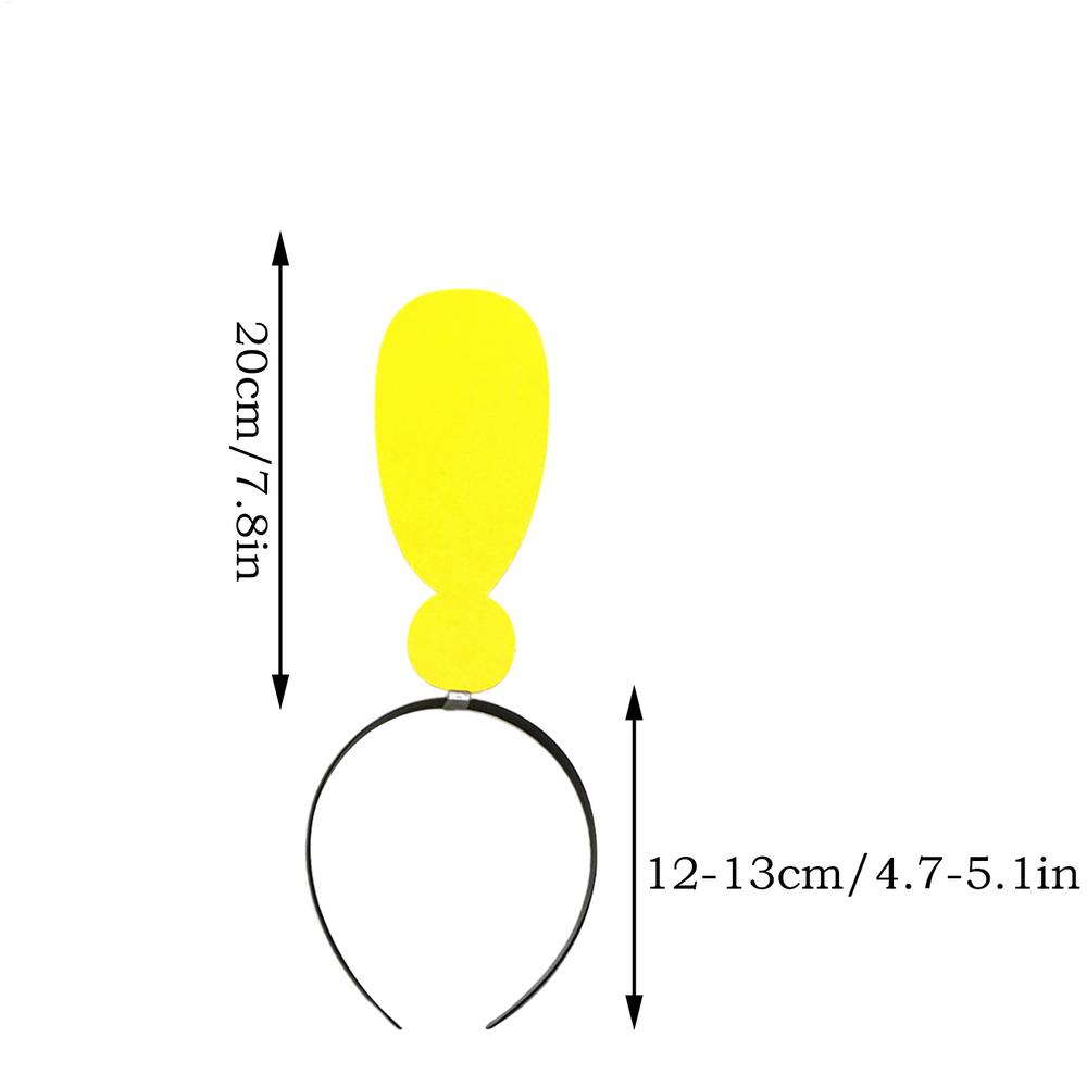 

Arrowhead Headband Funny Arrowhead Hairband Elastic Novelty Hair Accessories Game Headpiece for Photo Booth Props Party Supplies