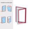 500cm Polyester Portable Air Conditioner Window Sealing Cloth Mobile Air Conditioner Kit Effective Warm Air Blockage