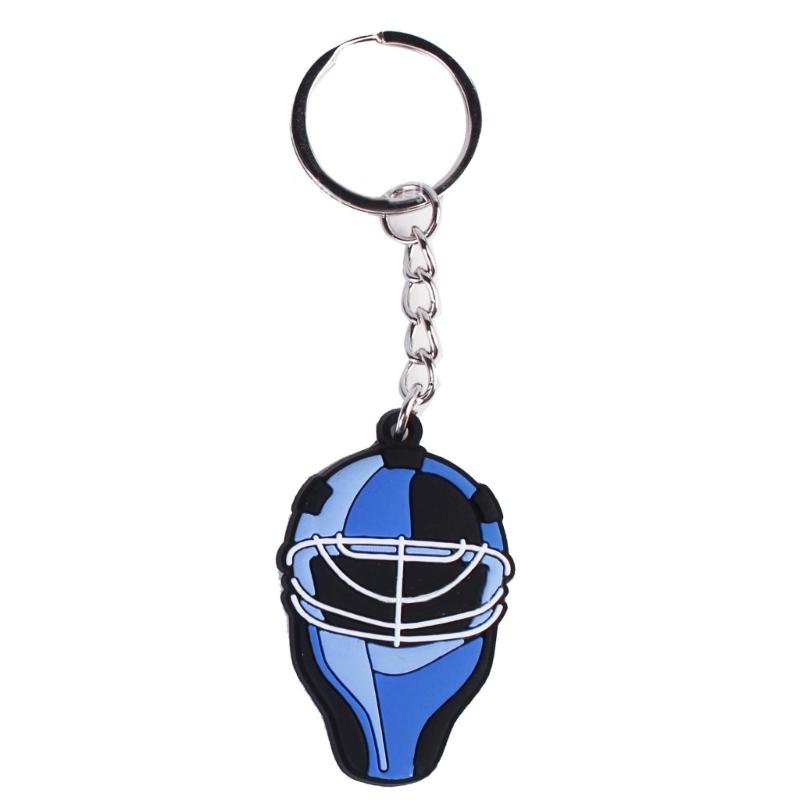 Cartoon Ice Hockey Keychain Ice and Snow Sports Pendant Car Keyring Decorations Jewelry Accessories for Women Men