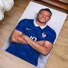 1pc Kylian Mbappé Print Area Rug - Soft,Washable Non-Slip Indoor Mat for Office Chairs,Living Room,Home Office Decorative Rug