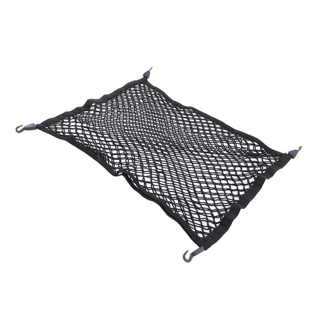 Car Nylon Elastic Mesh 4 Hook Rear Trunk Cargo Storage Net Holder Replacement for Tesla Model X 2015 To 2023