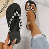 Fashion Women Summer New Fashion Bohemian Slippers Flip Flop Platform Wedge Sandals Beach Simple Leisure Women Shoes Home Slides Women