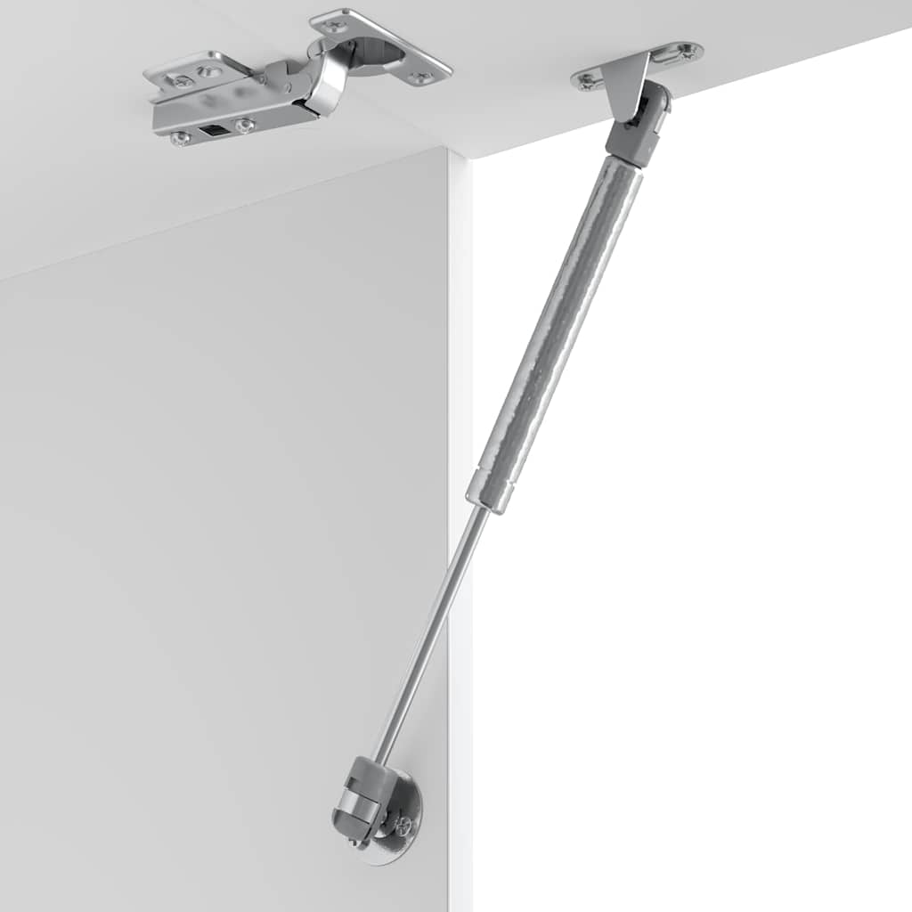 Kalmar Wall Mounted Kitchen Cabinet White Particleboard