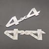 3d Metal Red Chrome Black Logo 4X4 Emblem Letters Decal Car Rear Trunk Badge for Toyota Tundra 4x4 Sticker Adhesive Accessories