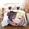 3D Print Anime Kawaii Marin Kitagawa Bedding Set Single Twin Full Queen King Size Bed Set Adult Kid Bedroom Duvet Cover Sets