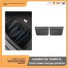 Car Sticker For Tesla Model Y 2020-2024 Trunk Lower Storage Accessories Box Partition Storage Partition Storage Box Partition Ca