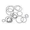 20Pcs 1.5mm Cassette Tape Rubber DVD Cassette Tape Recorder Turntable Strap Belt Durable Rubber Belts