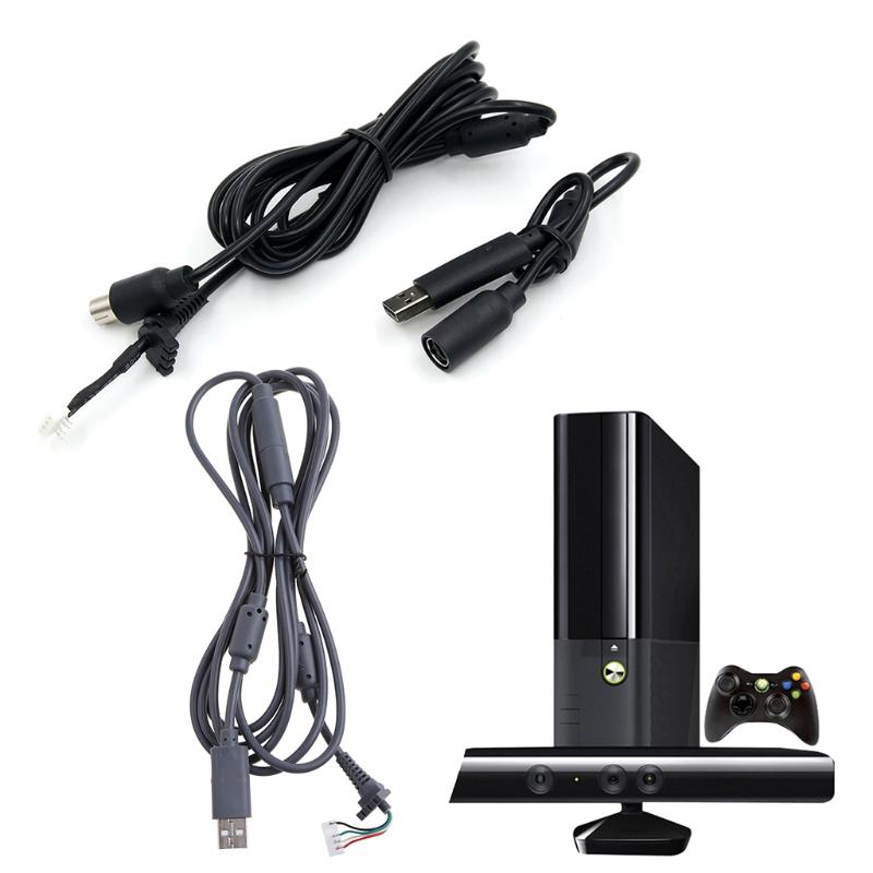 for Grey Black 4 Pin Wired Controller Interface Cable USB Breakaway Cable For 360 Wired Controller Accessories