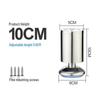 Adjustable Stainless Steel Furniture Legs for Tables, Cabinets, and Sofas