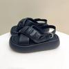 Summer new platform cross-toed Roman sandals