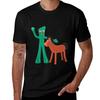Gumby And Pokey Cartoon Art Tshirt Big And Tall Basic Tee Shirt