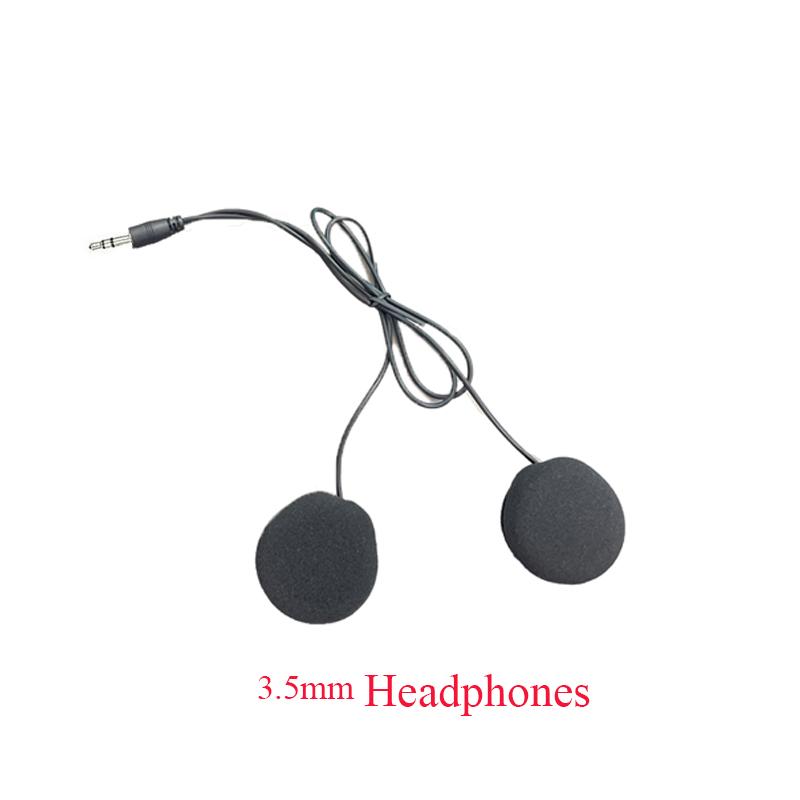 For Cardo PACKTALK Edge Motorcycle Bluetooth intercom headphoneHardwire microphone Flexible cord microphone set Headphones